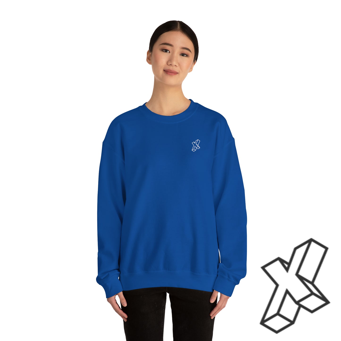 X logo sweatshirt