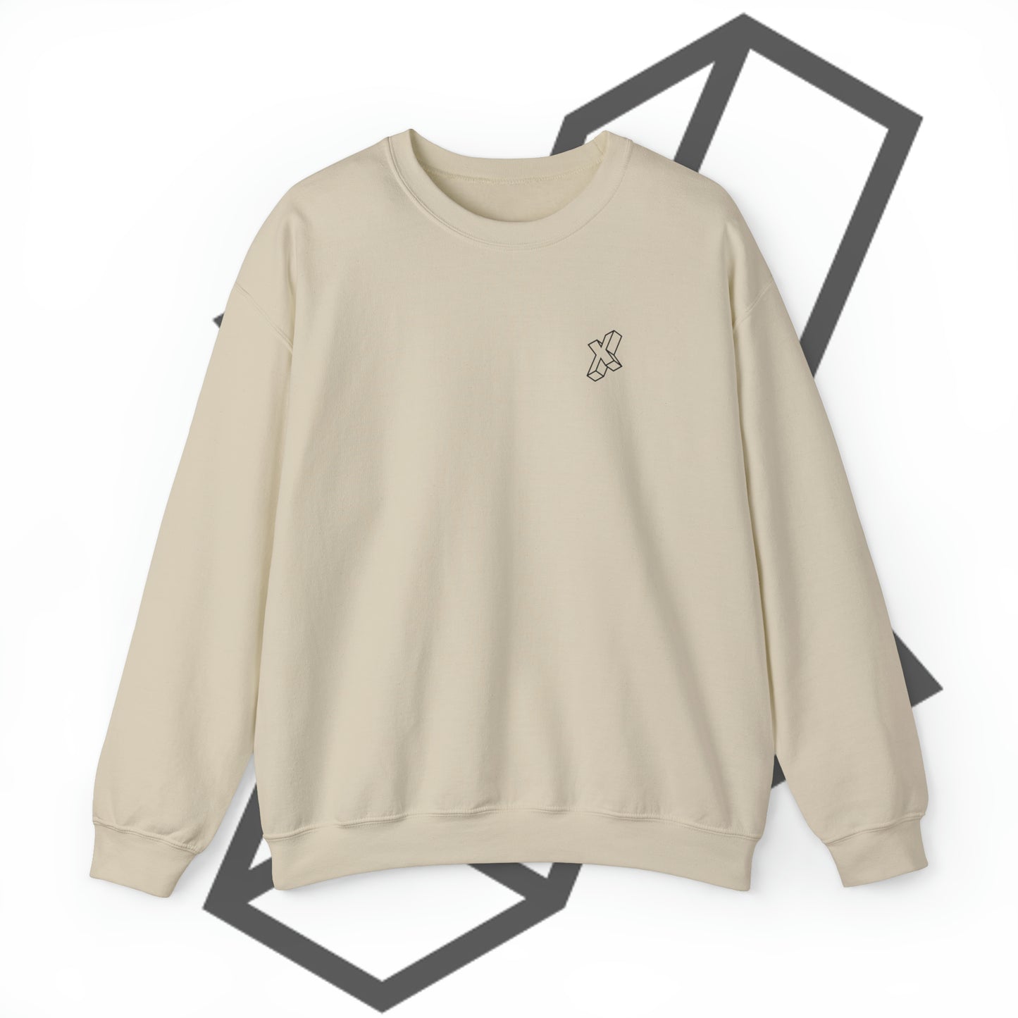 X logo sweatshirt