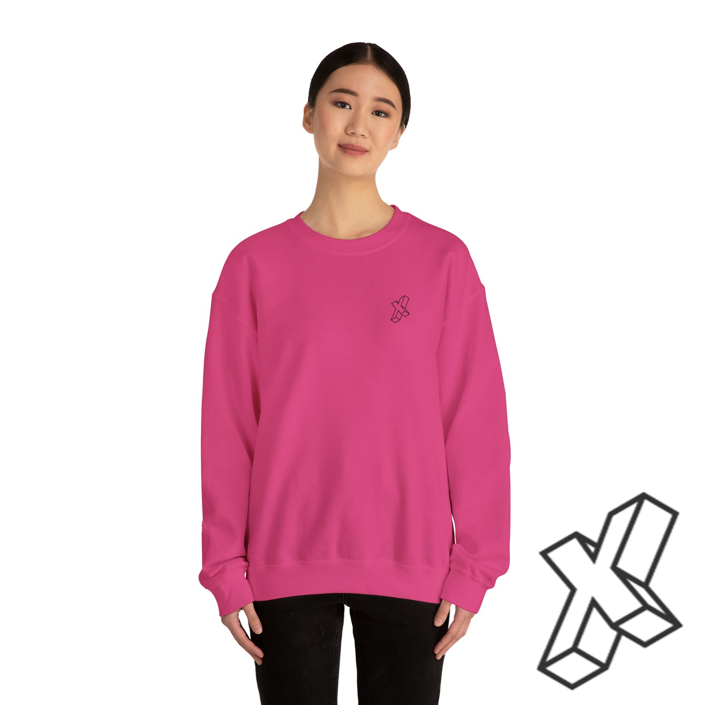 X logo sweatshirt